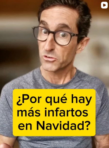 Jorge García-Dihinx nos explica porqué hay más infartos en Navidad