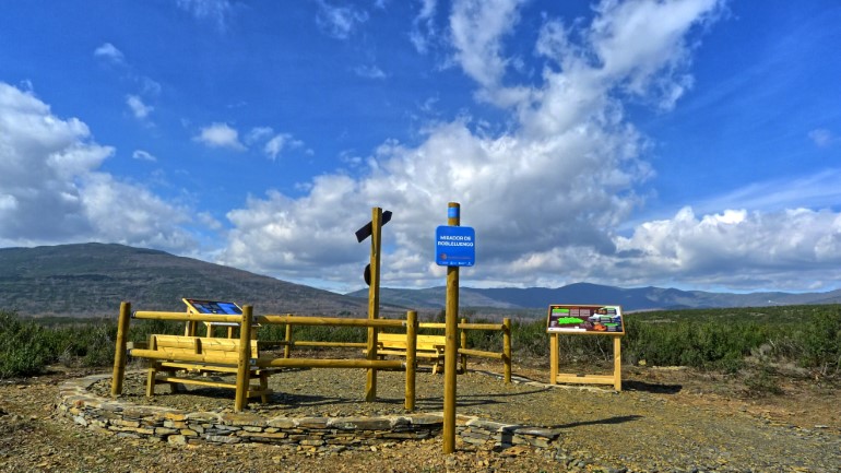 Mirador starlight de Campillo de Ranas Mirador starlight de Campillo de Ranas con la Sierra de Ayllón al fondo